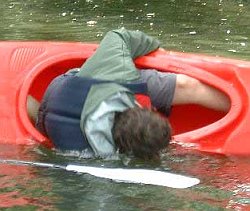 Open Cockpit Kayak capsize