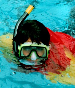 snorkeling mask